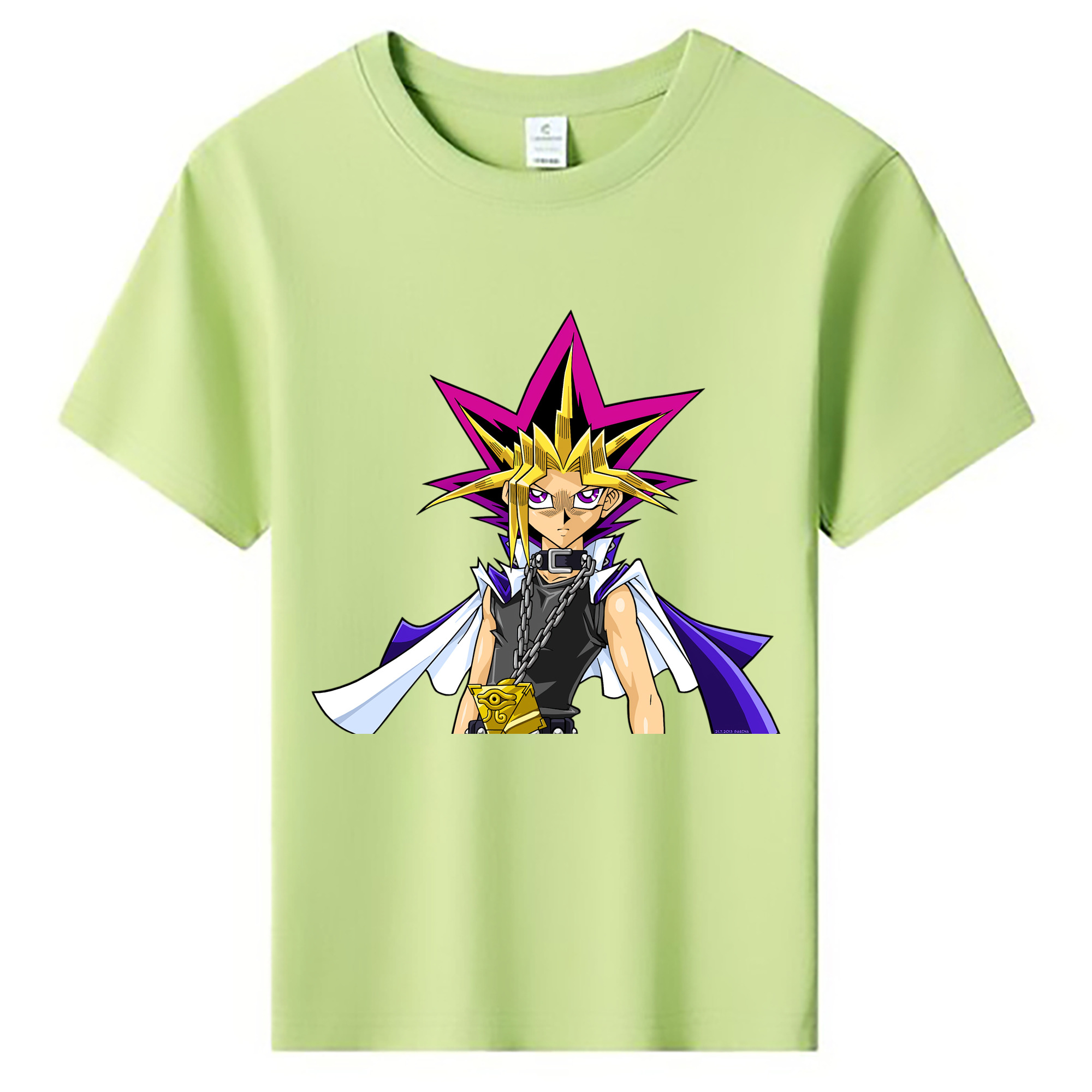 （画像用） 遊☆戯☆王 Yu-Gi-Oh! 綿100％キッズTシャツ（フロントプリント）